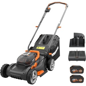 Worx WG743 40V Power Share 4.0Ah 16" Cordless Lawn Mower (Battery & Charger Included) - 1 of 4
