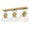 Golden Lighting Hines 3 Light Semi-Flush - 2 of 4