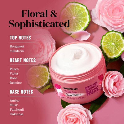 Soap & Glory Radiant Rose Body Butter - 9.5 fl oz