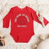 The Juniper Shop Mini Smiley You Shine So Bright Long Sleeve Bodysuit - 18M - Red - 3 of 4