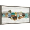 Amanti Art Glided Stones I by Tom Reeves Framed Canvas Wall Art - 3 of 4