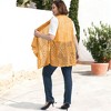 Anna-Kaci Women's Plus Size Boho Open Front Crochet Cover Up Sleeveless Shawl Cardigan Vest - 3 of 4