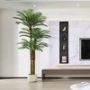 Kazeila Faux Palm Tree in Pot, Faux Green Large Palm Tree, Fake Tree for Outdoor, Yard, Porch etc. - 2 of 3