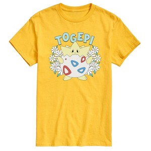 Men's - Pokémon - Floral Togepi Short Sleeve Graphic T-Shirt - 1 of 4