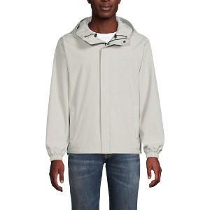 Lands' End Men's Squall Waterproof Packable Rain Jacket - 1 of 4
