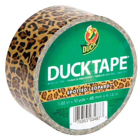 Printed Duck Tape® Brand Duct Tape - Leopard, 1.88 in. x 10 yd.