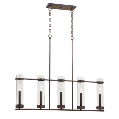 Millennium Lighting Milan 5 - Light Chandelier in  Rubbed Bronze