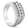 Pompeii3 1 1/2Ct Men's Diamond Wedding Annivesary Ring Gold Lab Created - 2 of 4