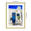Amanti Art Mediterranean Colors by Eugenio Pastor Benjumeda Wood Framed Wall Art Print - 3 of 4