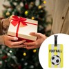 Unique Bargains Football Pattern Luggage Tag 1 Pc - 4 of 4