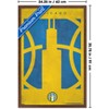 Trends International WNBA Chicago Sky - Logo 25 Framed Wall Poster Prints - 3 of 4