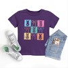 The Juniper Shop Checkered Bunny Coquette Distressed Youth Short Sleeve Tee - 4 of 4