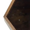 Okak Cats House Side Table for Coffee Cupboard Pet Crate Nightstand 26" Shaped MDF Multi-Purpose End Table Pet Bed Furniture - 4 of 4