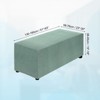 Unique Bargains Polyester Rectangular Stretchy Elastic Stool Cover - 2 of 4