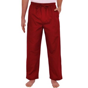 Alexander del Rossa Mens Woven Cotton Pajama Pants, PJ Bottoms - 1 of 1