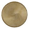Kate and Laurel Alessia Round Metal Coffee Table, 25x25x15, Gold - 3 of 4