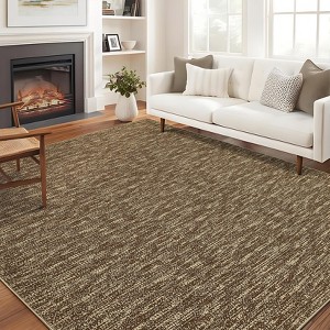 GarveeHome Area Washable Rugs,Soft Modern Large Bedroom Rug Low Pile Indoor Floor Carpet for Dining Room or Living Room - 1 of 4