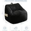 MAXYOYO Kids Bean Bag Chair, Bean Bag Couch with Handle, Comfy Toddler Chair for Boys and Girls - 2 of 4