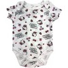 Hello Kitty Infant Girls' 3-Piece Short Sleeve Bodysuit Sets - 4 of 4