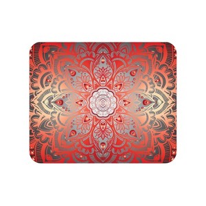 OTM Essentials Prints Mandala Heart Mouse Pad Red/Gray (OP-MH-Z031B) - 1 of 4