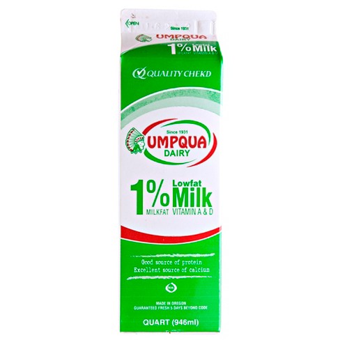 Umpqua 1% Milk - 1qt - image 1 of 2