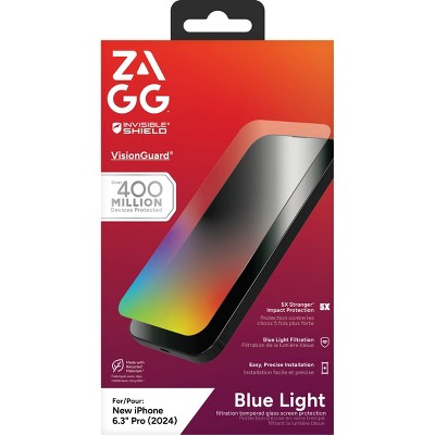 ZAGG Apple iPhone 16 Pro Glass Elite VisionGuard Screen Protector