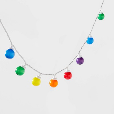 LGBTQIA+ Pride Collection Home Décor Novelty Rainbow String Lights: LED, Multicolored, Indoor/Outdoor, UL Listed