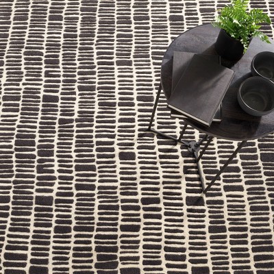 Roark Charcoal Hand Tufted Wool 3' x 5' Rug