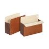 Universal Redrope Expanding File Pockets, 7" Expansion, Letter Size, Brown, 5/Box - 2 of 4