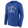 MLB Los Angeles Dodgers Men's Long Sleeve Core T-Shirt - 2 of 3