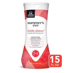 Summer's Eve Golden Glamour Feminine Cleansing Wash - 15 fl oz - 1 of 4