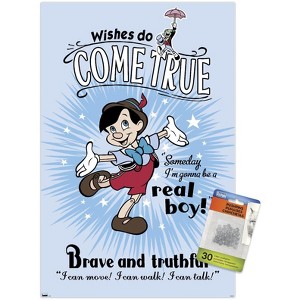 Trends International Disney Pinocchio: 85th - Real Boy Unframed Wall Poster Prints - 1 of 4