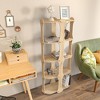 Decorotika,Ayzi Bookshelf Sapphire Oak - 3 of 4