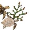Olivia & May 18"x49" Metal Turtle Wall Decor: Nautical Style, Maritime Charm, Indoor Use, Fully Assembled - 4 of 4
