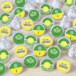 Big Dot of Happiness You Got Served - Tennis - Baby Shower or Tennis Ball Birthday Party Small Round Candy Stickers - Party Favor Labels - 324 Count