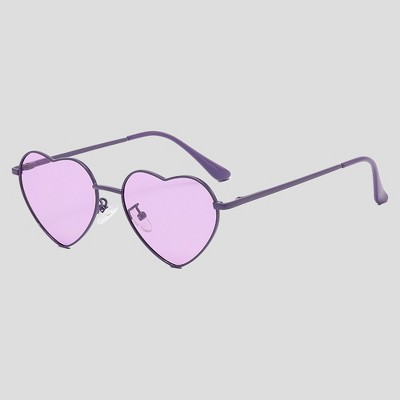 Anna-Kaci Women's Stylish Heart-Shaped Polarized Sunglasses UV400 Protection for Outdoor Activities