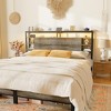 Besiost Headboards with Power Outlets and Storage Space - 2 of 4