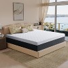 Twolike 10” Gel Memory Foam Mattress,Medium Firm,  Quiet Sleep, Mattress in a Box - 2 of 4