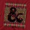 Boys' Dungeons And Dragons Ampersand Logo Ugly Christmas T-Shirt - 2 of 4