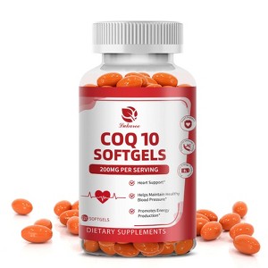 Lukaree CoQ10 Supplement - Coenzyme Q10 Capsules for Heart Health – 120 Ct - 1 of 4