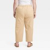 Women's Mid-Rise Pull-On Pants - Universal Thread™ Tan - 2 of 3
