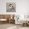 Stupell Industries Bird Perched  Willow Wildlife Gallery Wrapped Canvas Wall Art - 2 of 3