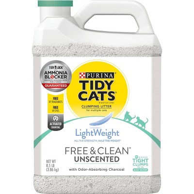 tidy cat free and clean litter