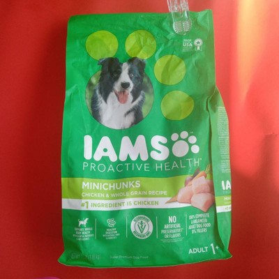 Iams chunks shops dog food