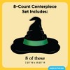 Big Dot of Happiness 3D Witch Centerpiece Table Decorations, Freestanding Pink and Green Birthday Decor, Witch Halloween Party Centerpieces - 8 Count - 4 of 4