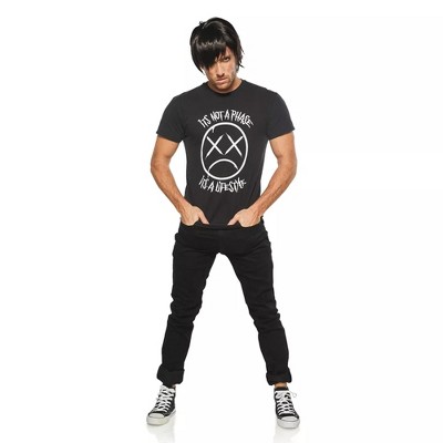 Seeing Red Emo Adult Costume Kit | Large/x-large : Target