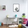 Stupell Industries Monochrome Cat Kitten Peeking Glasses Portrait Framed Giclee Art, Black, 24" x 30" - 3 of 4