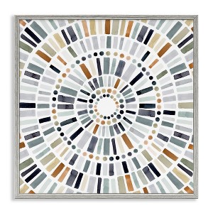 Stupell Industries Abstract Rustic Mosaic Circle, 17" x 17" - 1 of 4