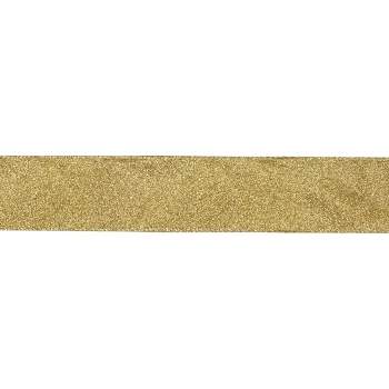 Northlight Shimmering Metallic Gold Christmas Wired Craft Ribbon 2.5" x 16 Yards