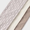 Toddler Girls' 3pk 'Hearts' Tights - Cat & Jack™ Gray/Ivory/Taupe - 3 of 3